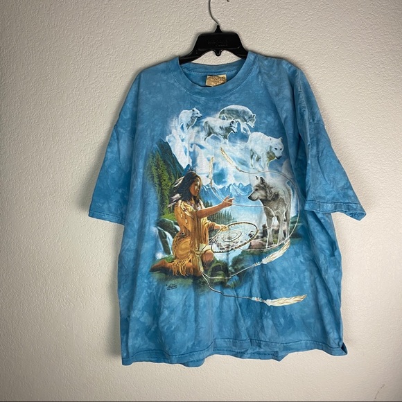 The Mountain Wolf Pack Shirt Vintage Size XL - Picture 1 of 6
